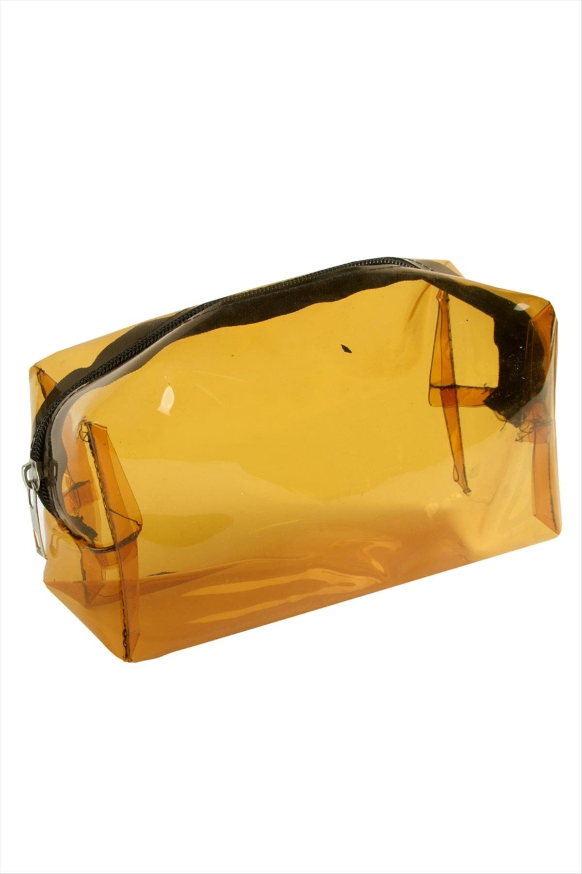 MTXDPN Ananas El Tutmalı (154818) Makyaj Çantası-Kahverengi