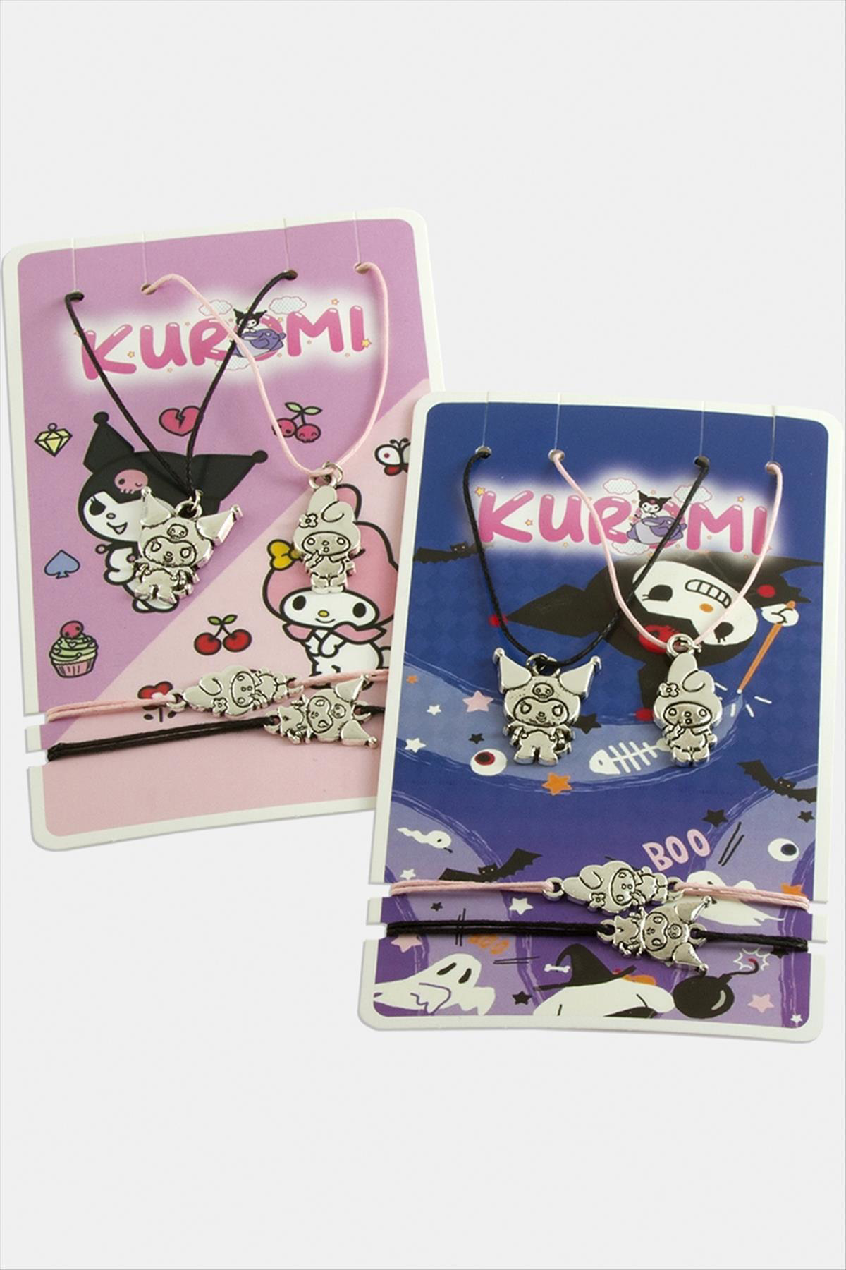 MTXDPN Best Friends Arkadaş Deri (161227) Set Kolye-Renkli