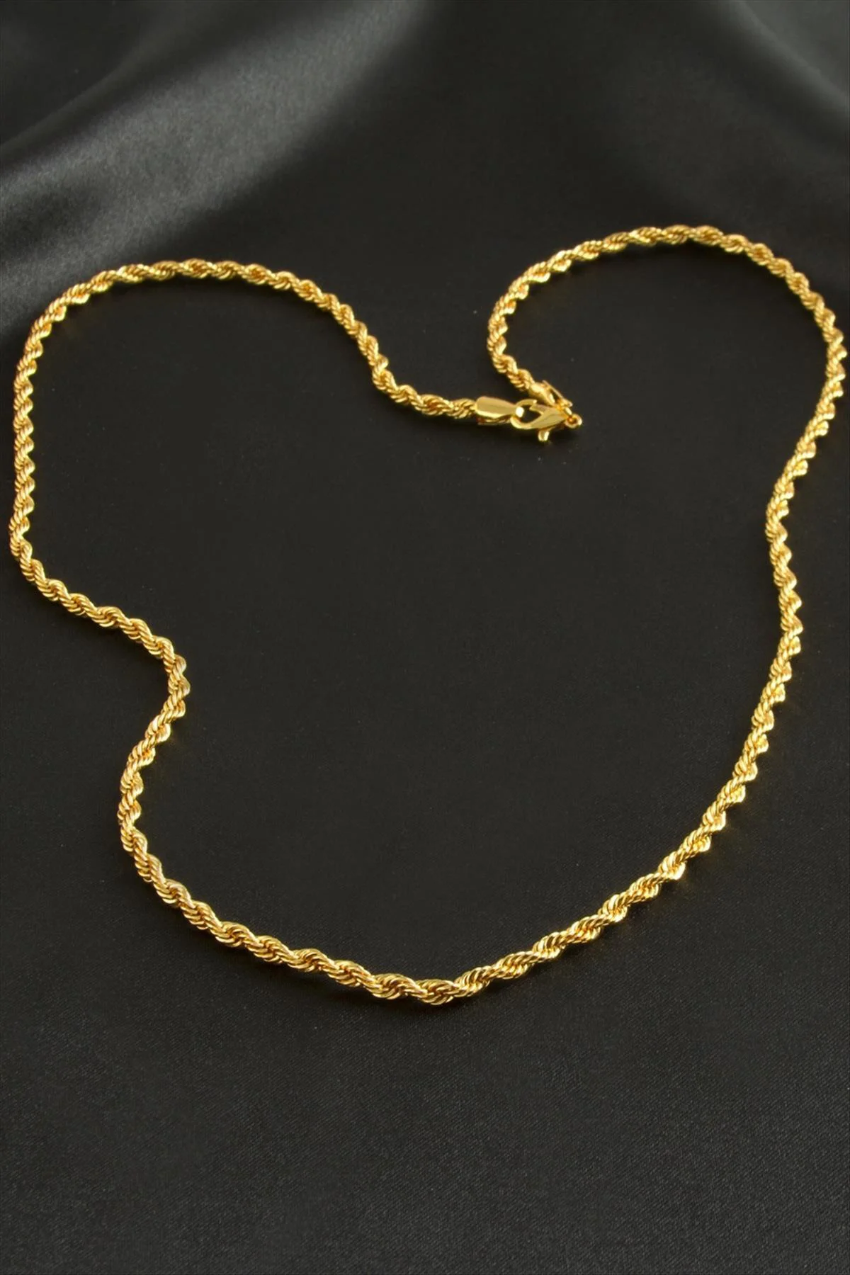 MTXDPN Burgulu Zincir Kolye (174051) 60 cm-Sarı MTXDPN Burgulu Zincir Kolye (174051) 60 cm-Sarı