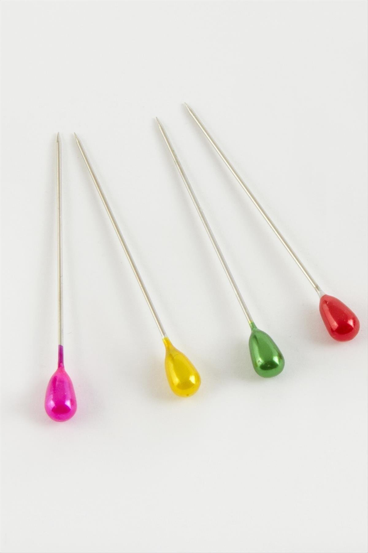 MTXDPN Damla Kutulu Toplu İğne (150020) 250 gr-Renkli