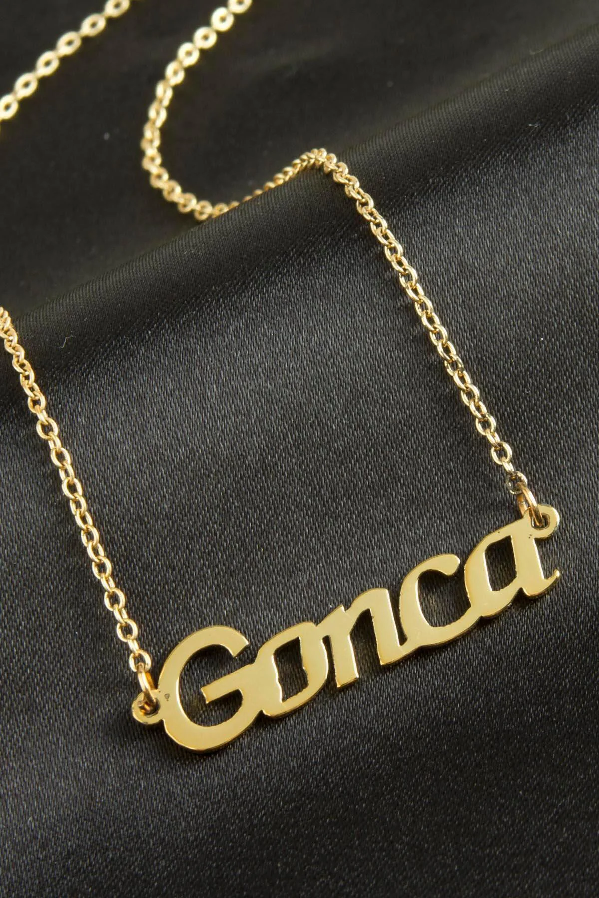 MTXDPN Gonca isimli (160205) kolye -Sarı