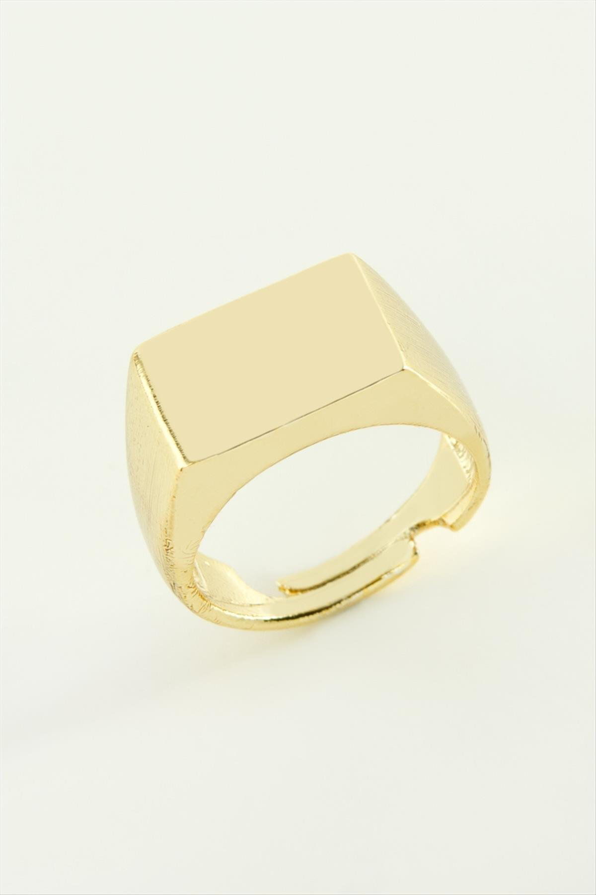 MTXDPN İsim Yazılabilir (144110) Metal Yüzük-Sarı