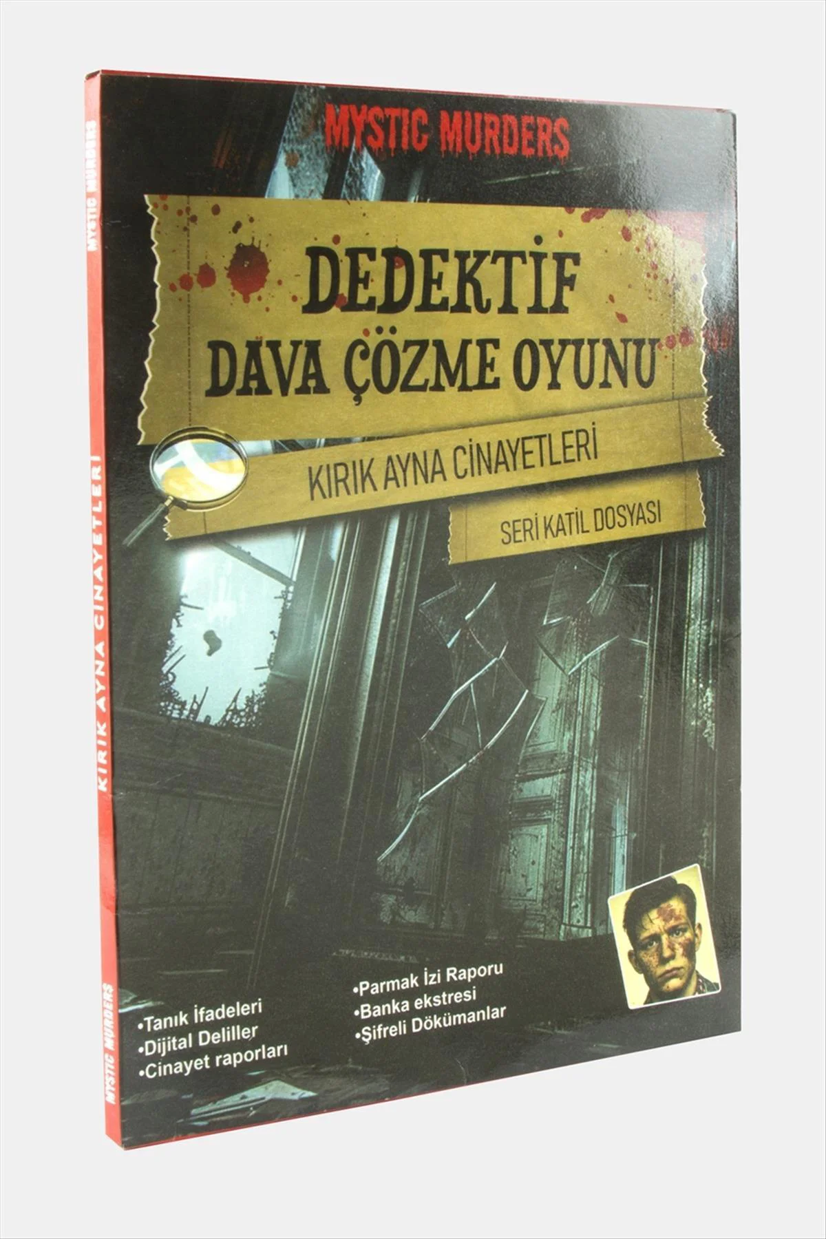 MTXDPN Kırık Cinayetleri Dedektif Dava (180410) Çözme Oyunu-Sarı