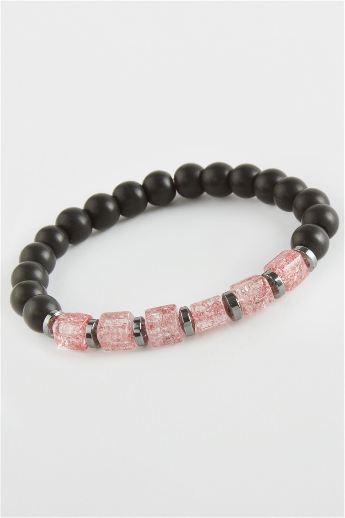 MTXDPN Necef Onix (155446) Doğaltaş Bileklik-Pembe MTXDPN Necef Onix (155446) Doğaltaş Bileklik-Pembe
