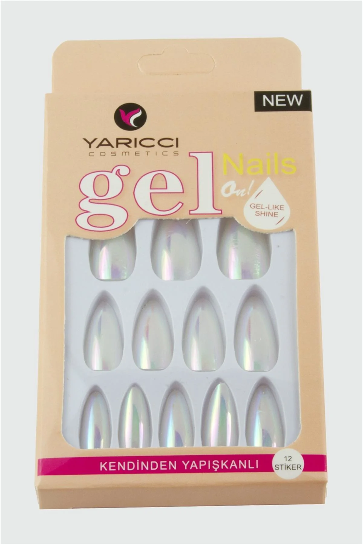 MTXDPN Orange (170853) Takma Tırnak-Beyaz