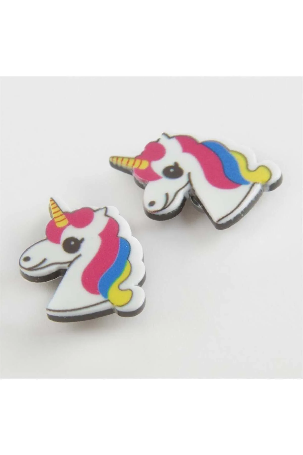 MTXDPN Unicorn Mıknatıslı Plastik (160046) Çocuk Küpesi-Beyaz MTXDPN Unicorn Mıknatıslı Plastik (160046) Çocuk Küpesi-Beyaz