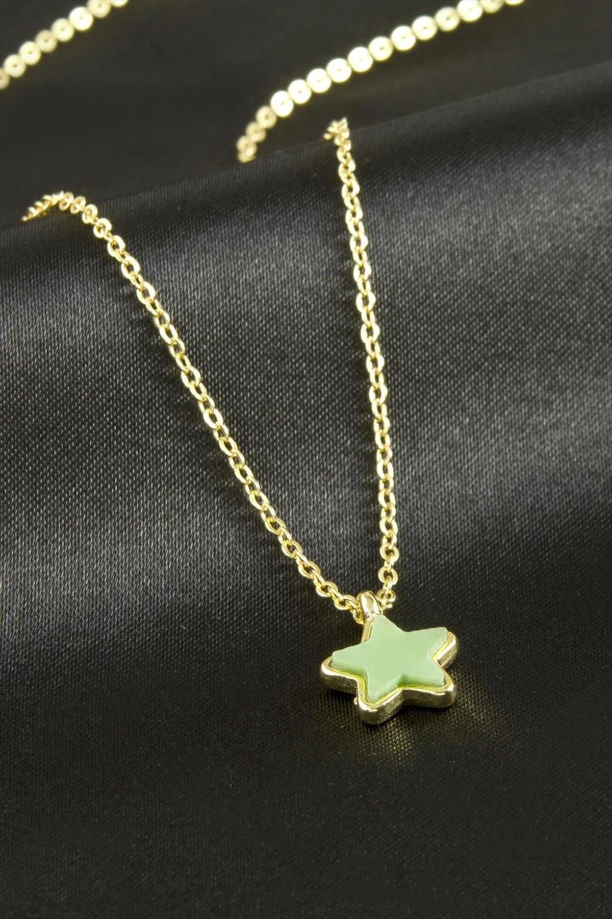 MTXDPN Yıldız (161416) Polyester Kolye-Yeşil