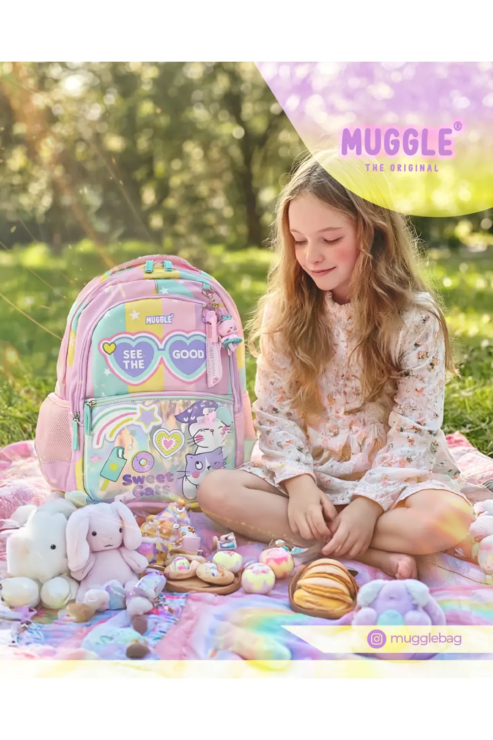 MU-5735 DO GOOD BE KIND İLKOKUL ÇANTASI