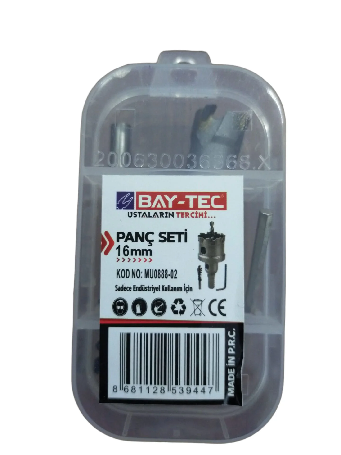 Mu0888-02   Bay-Tec Tct Metal Panç 16Mm