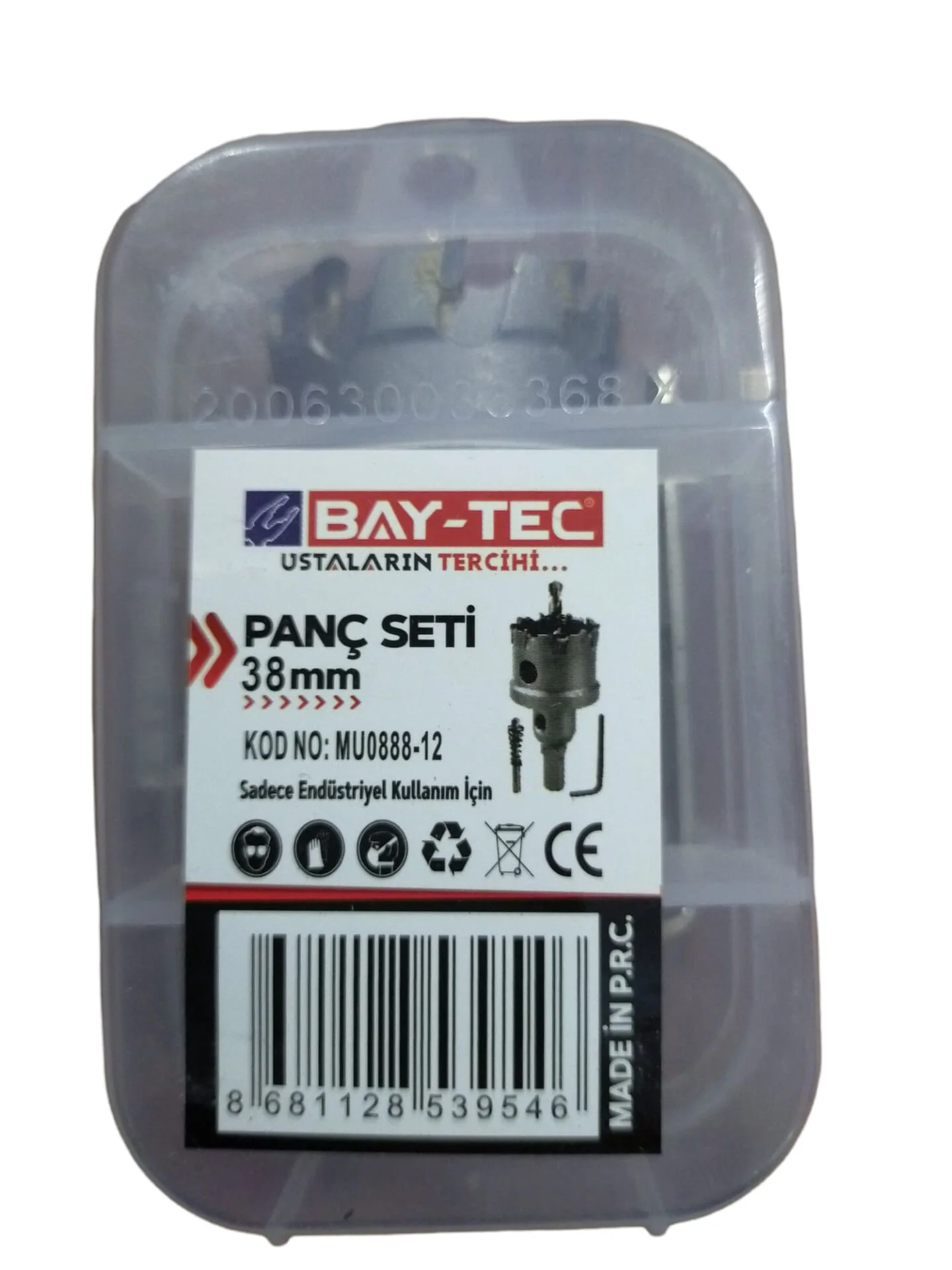 Mu0888-12   Bay-Tec Tct Metal Panç 38Mm