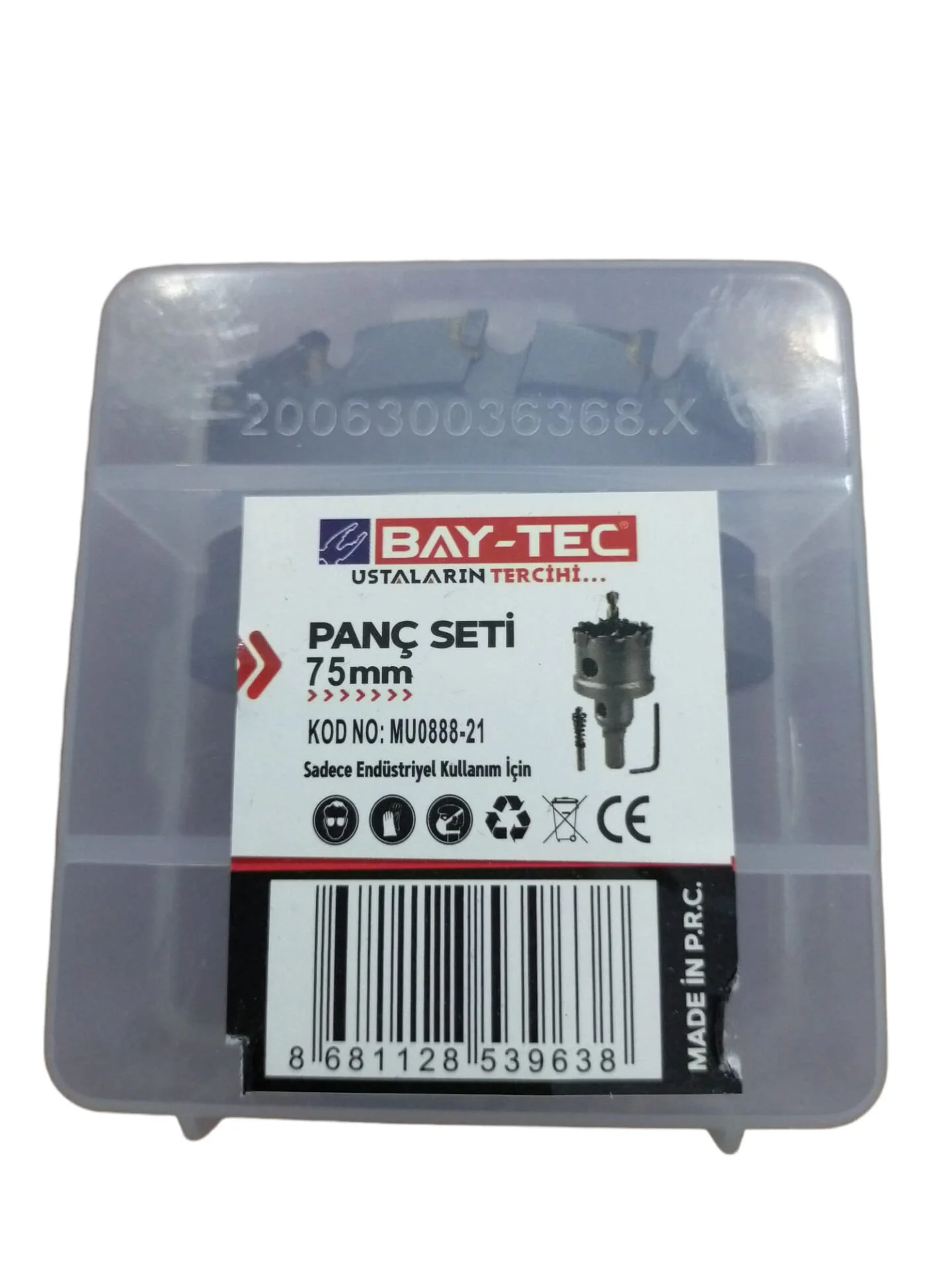Mu0888-21   Bay-Tec Tct Metal Panç 75Mm