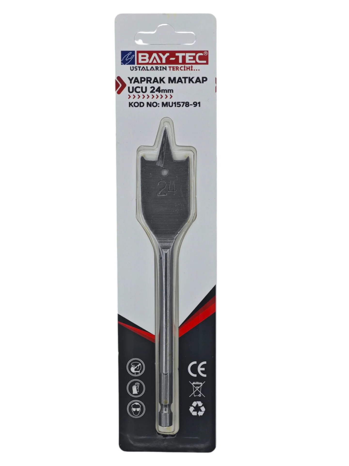 MU1578-91   Bay-Tec Yaprak Matkap Ucu 24mm