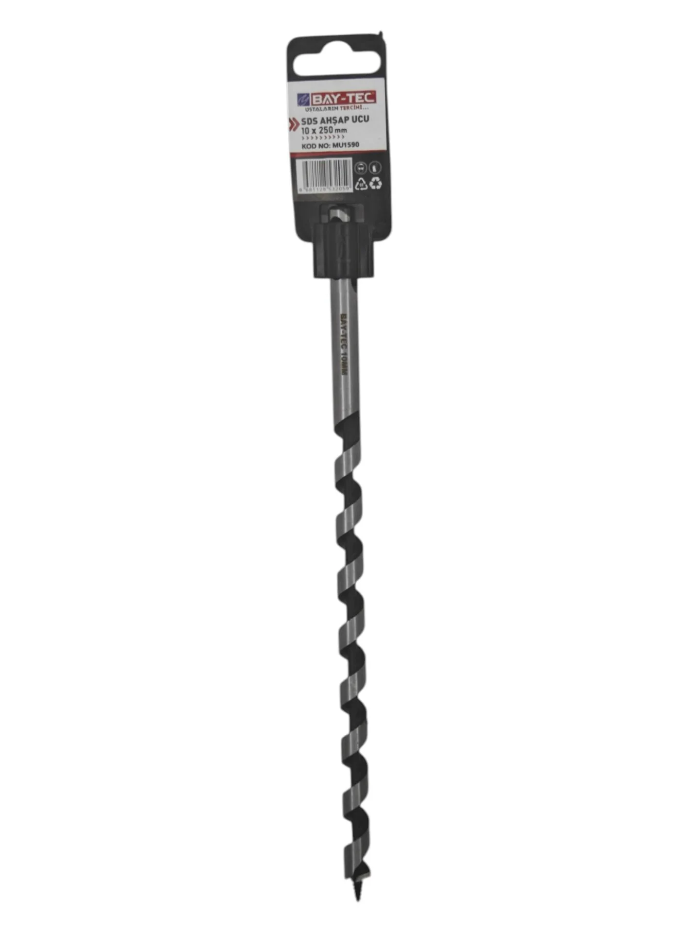MU1590   Bay-Tec SDS Ahşap Hilti Ucu 10*250mm