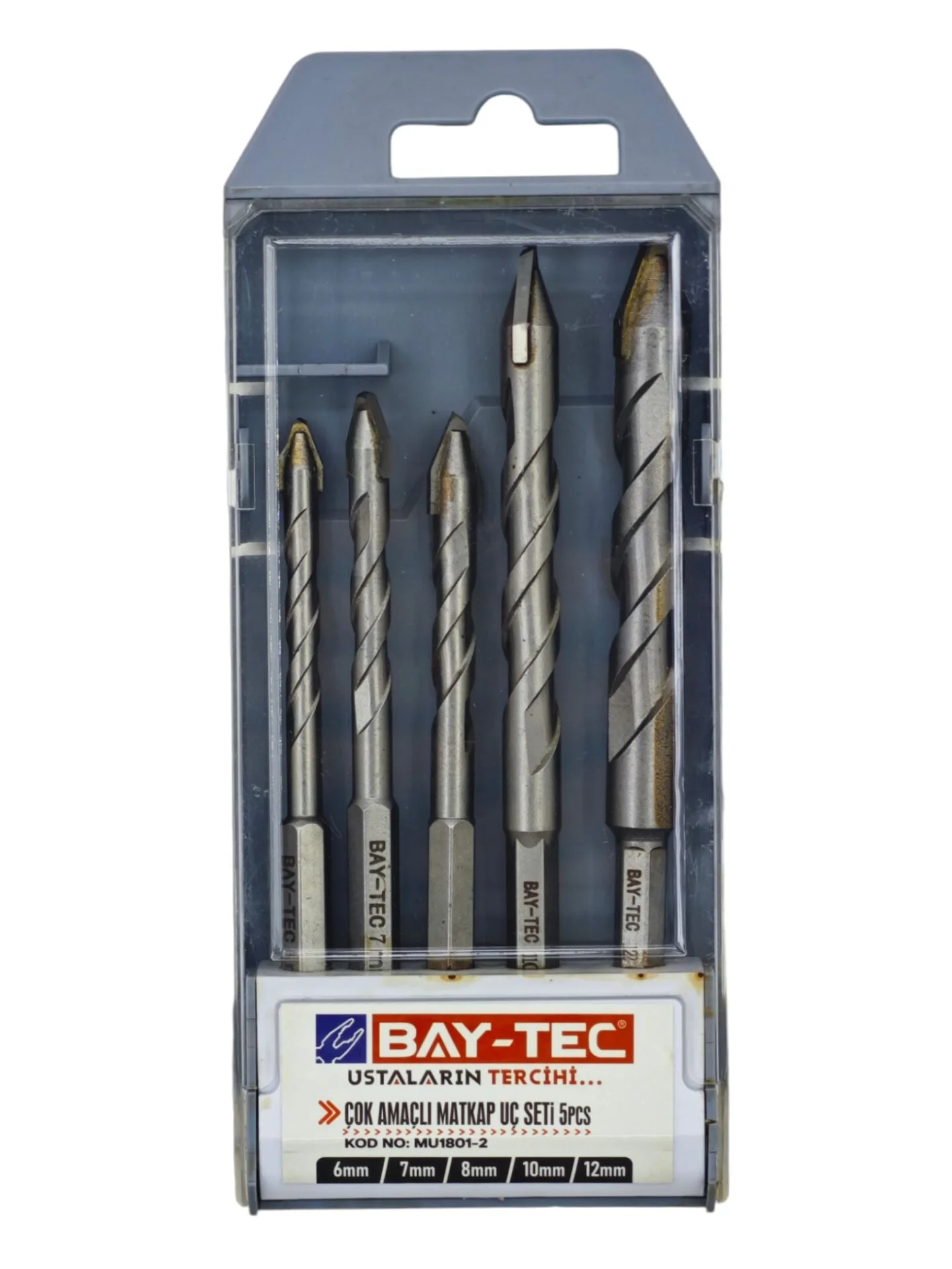 MU1801-2   Bay-Tec Çok Amaçlı Matkap Ucu Seti 5prç