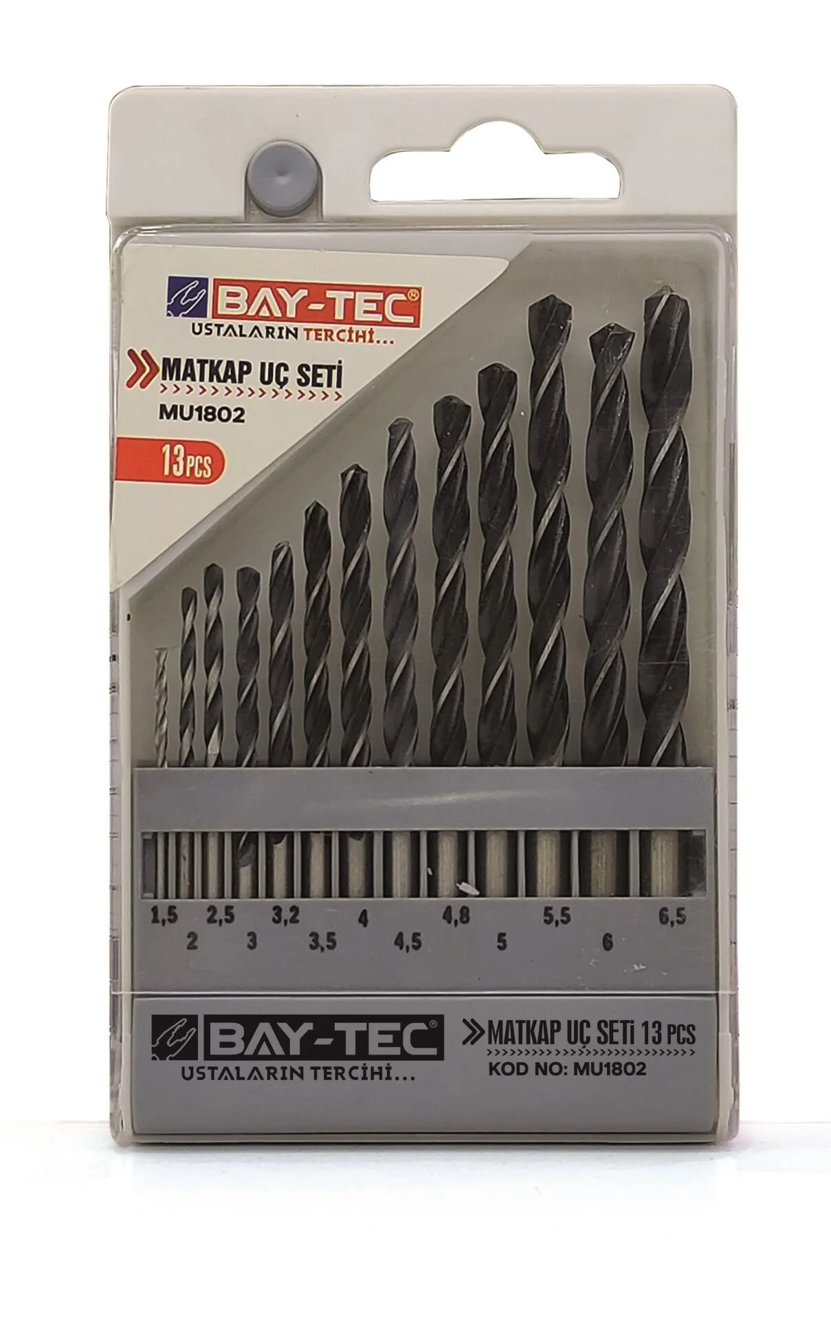 Mu1802   Bay-Tec Matkap Uç Seti 13Prç
