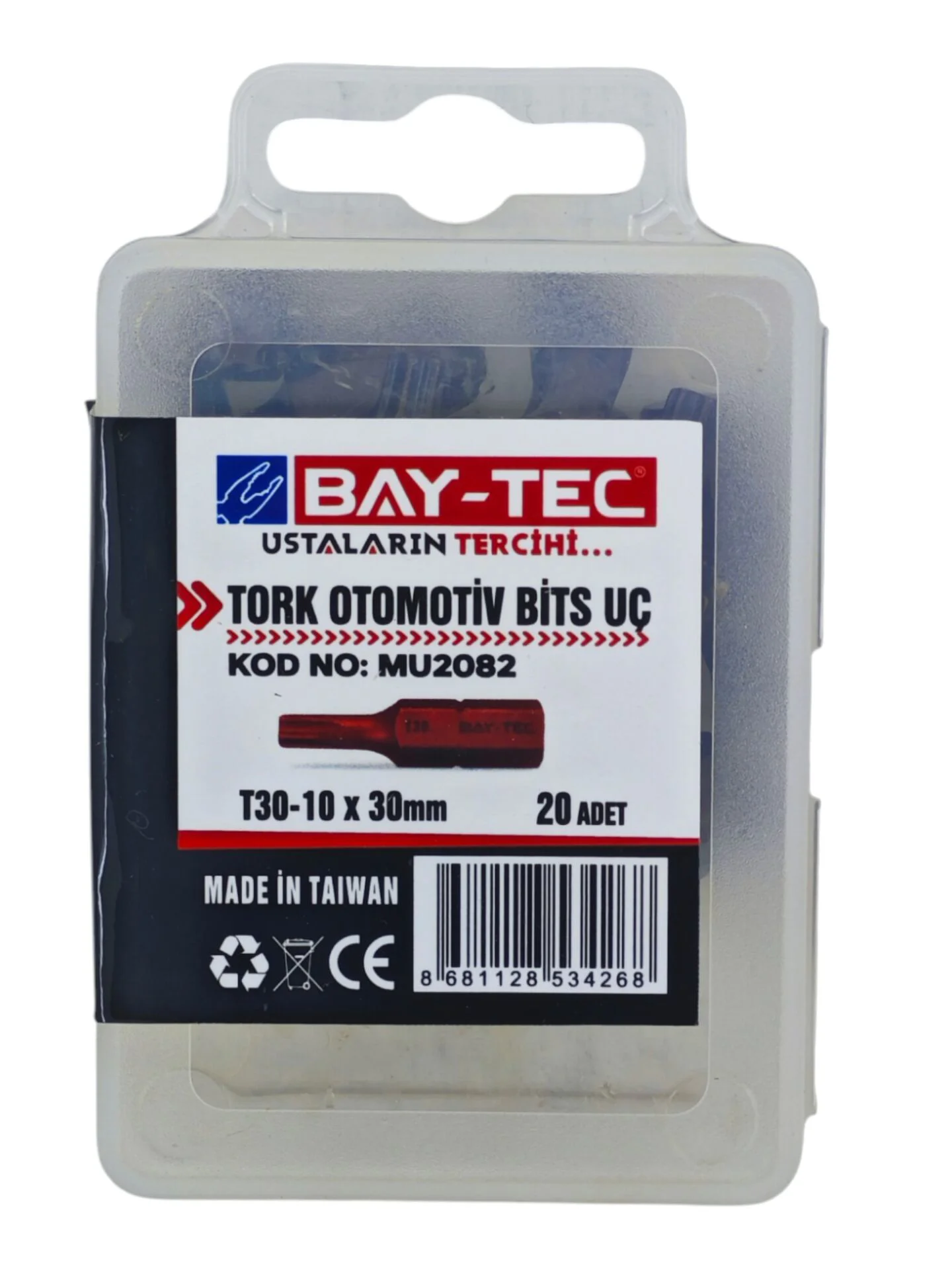 MU2082   Bay-Tec Tork Otomotiv Bits Uç T30-10*30mm