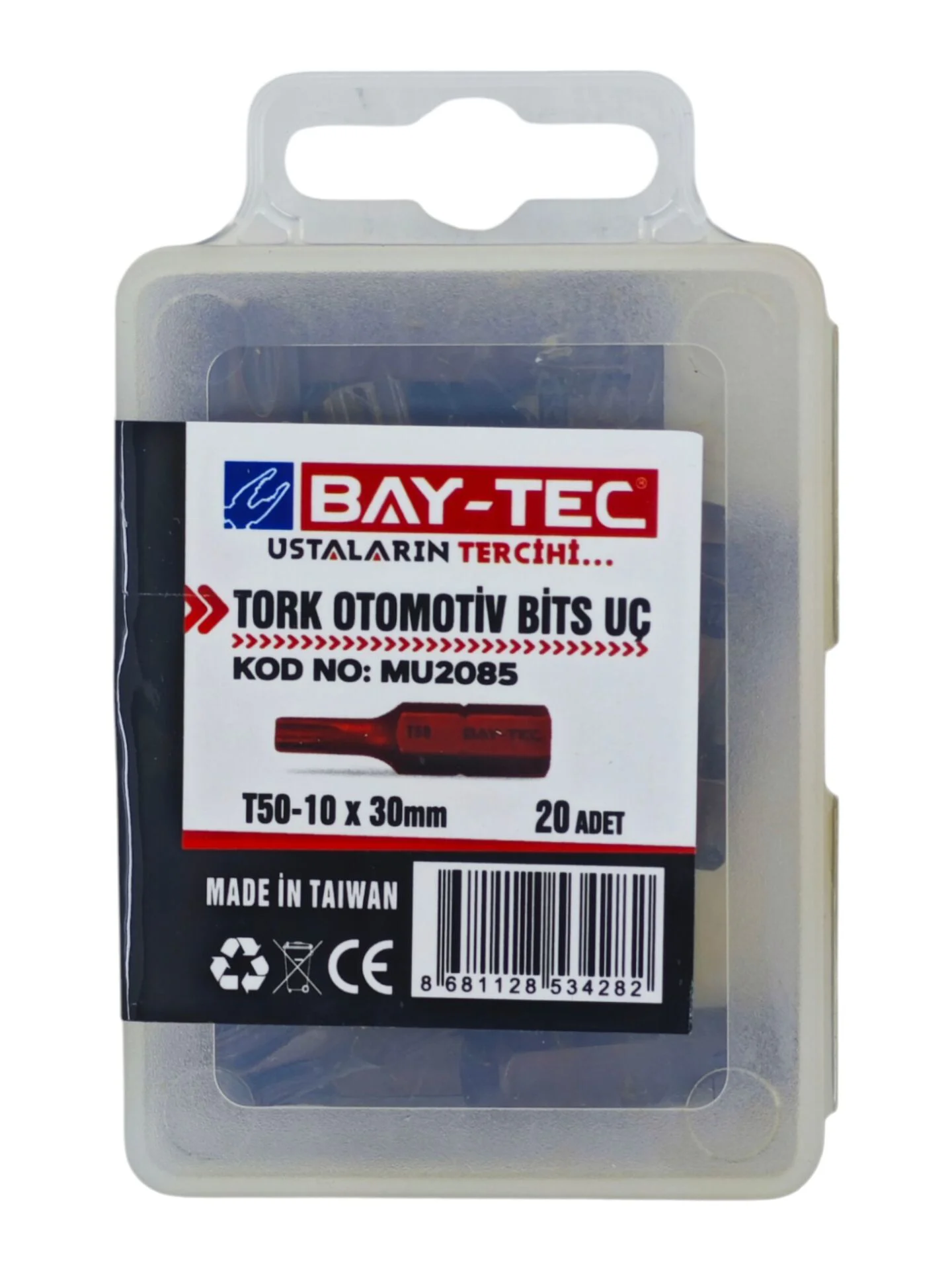 MU2085   Bay-Tec Tork Otomotiv Bits Uç T50-10*30mm