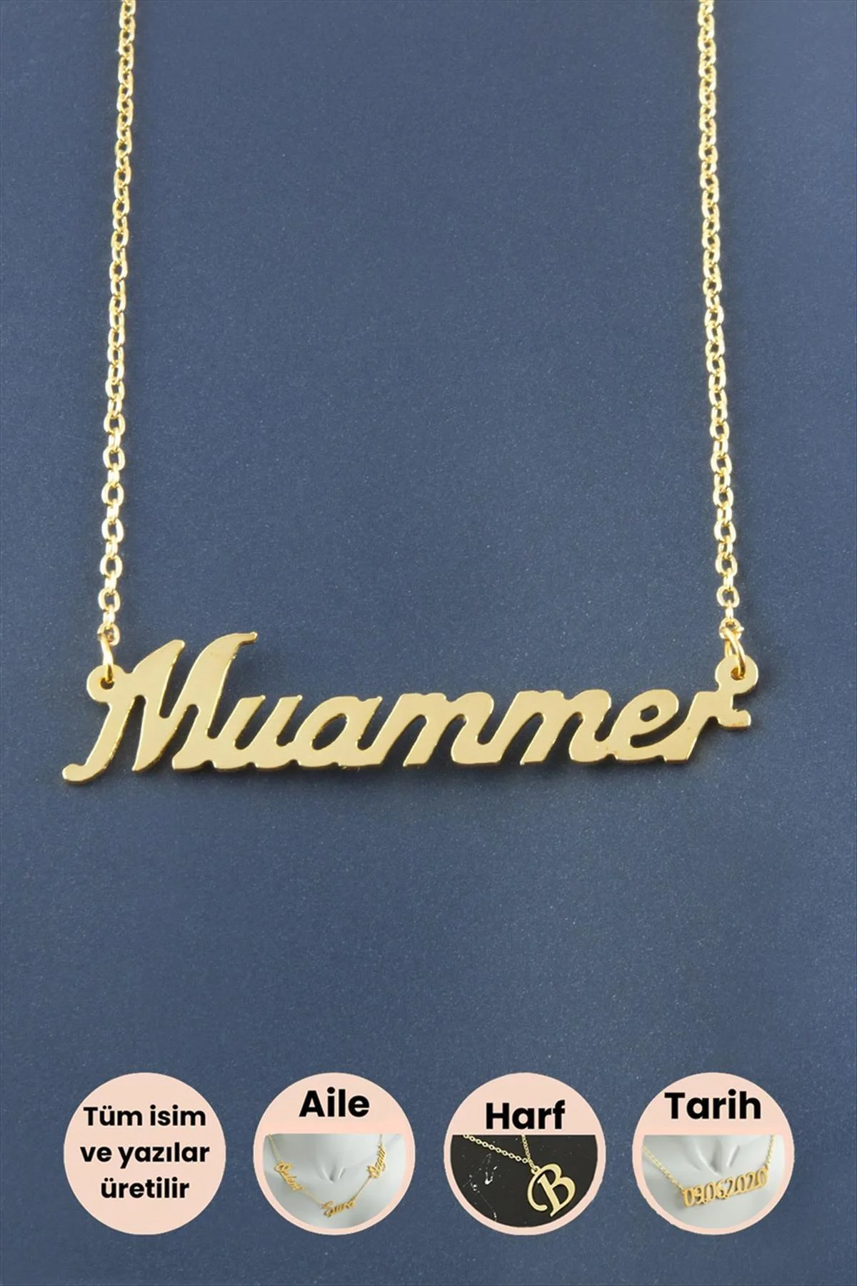 Muammer İsimli Kolye Muammer İsimli Kolye