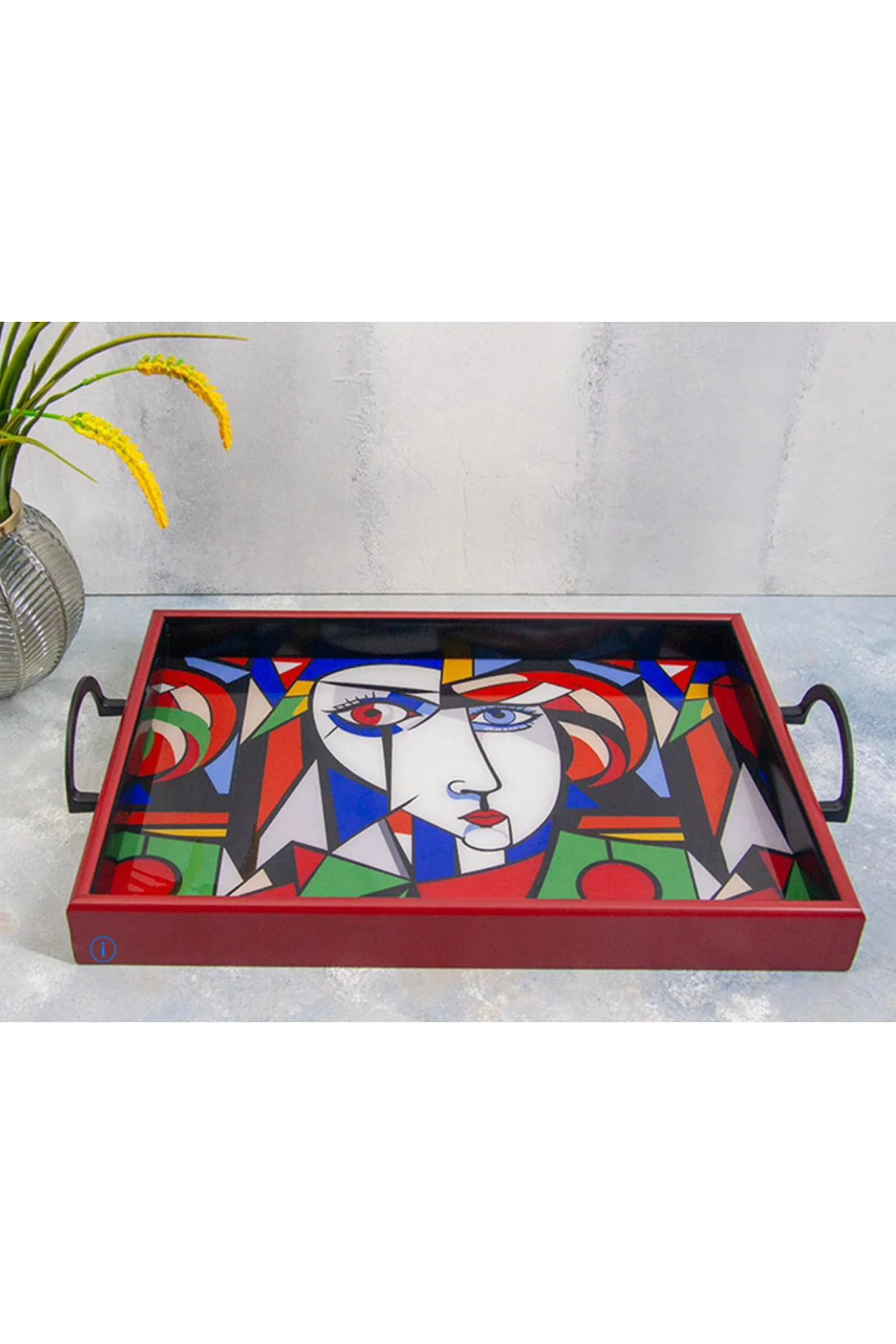 MUBA CONSEPT SEMENTA ÇAY TEPSİSİ 49X31 CM