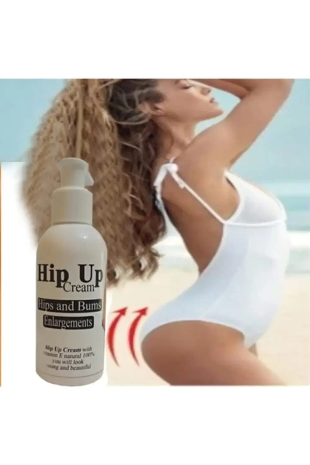 Mucizevi Hipup Kalça Kaldırma,popo Büyütme,, Vücut Kremi 120 ml