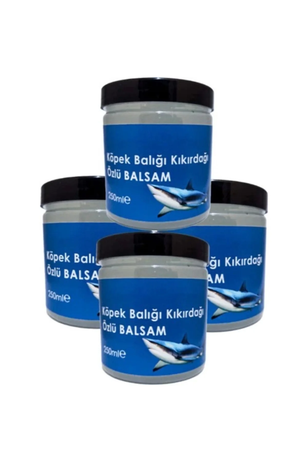 Mucizevi Köpekbalığı Kremi 250 ml x 4 Adet - Cilt Bakımında Doğal Çözüm