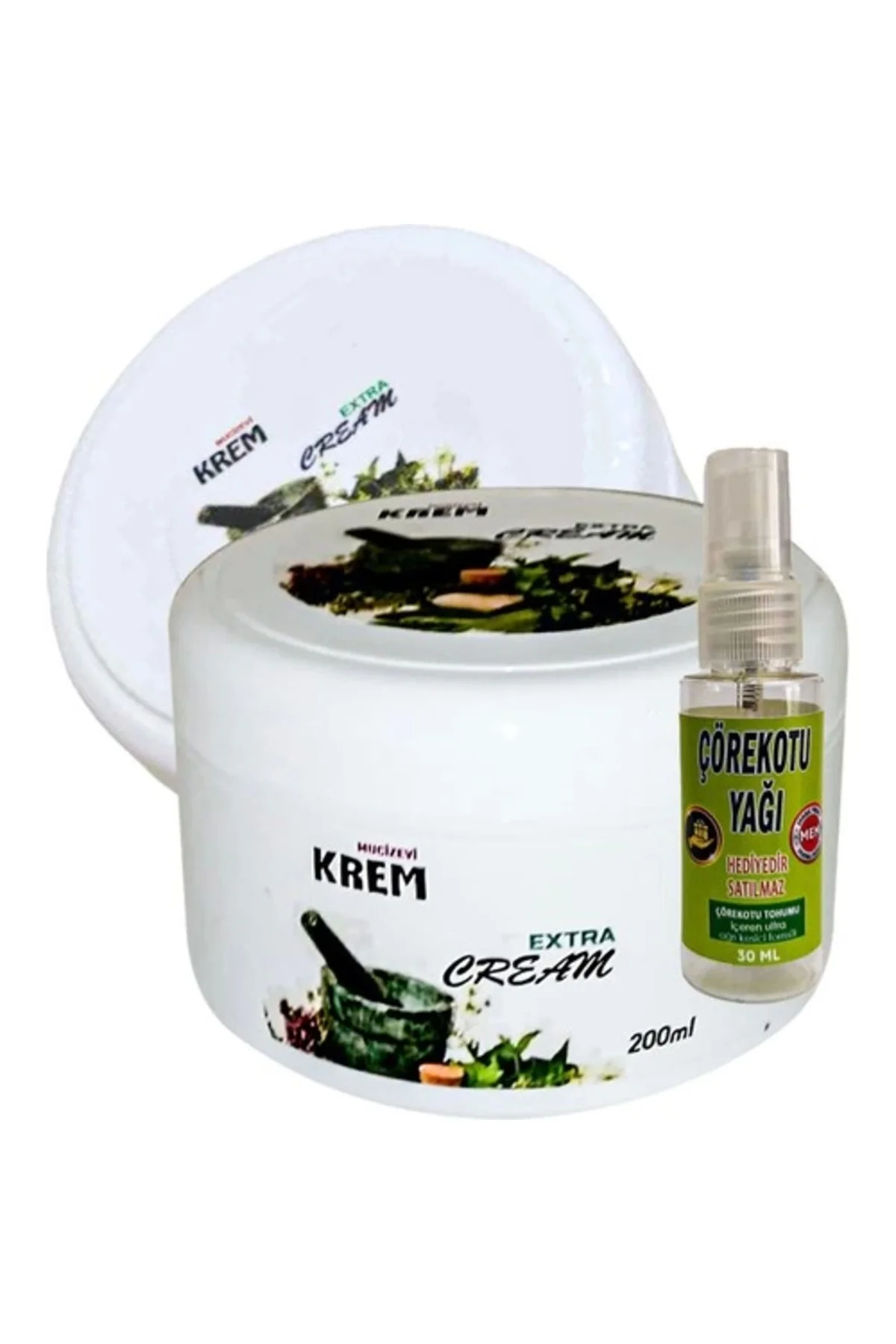 Mucizevi Krem 2li Bölgesel Bakım Relax Kremi 125 ml + 30 ml Çörek Otu Yağı Hediye
