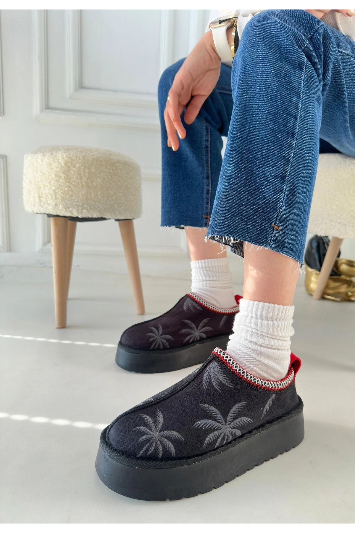 Mucy Siyah Süet Bot