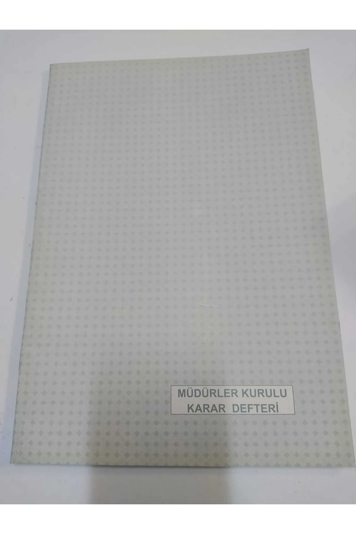 MÜDÜRLER KURULU KARAR DEFTERİ KARTON KAPAK A4