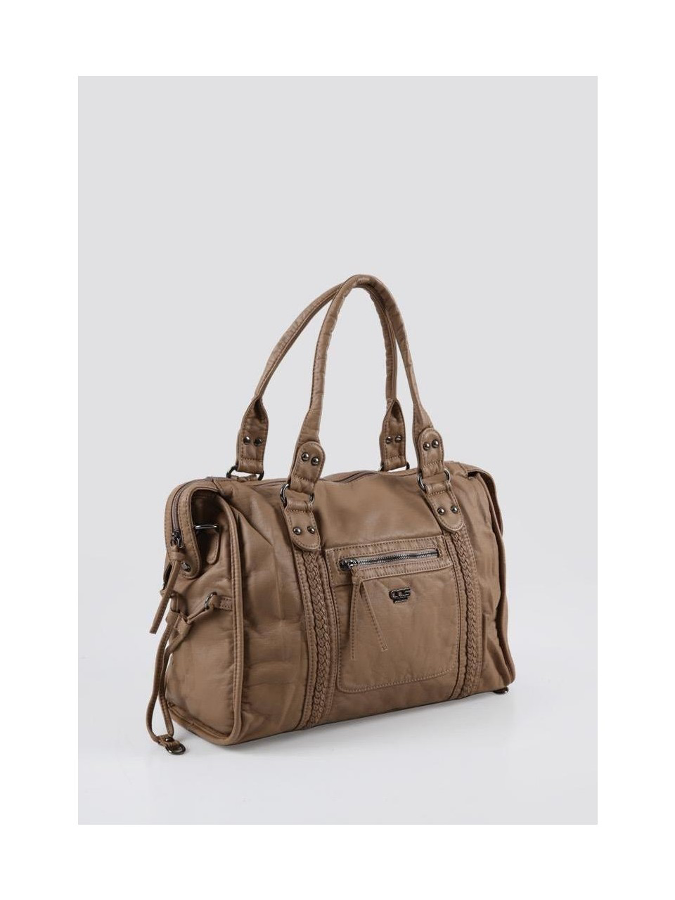 Muert Vizon Cilt Omuz Askılı El Çantası