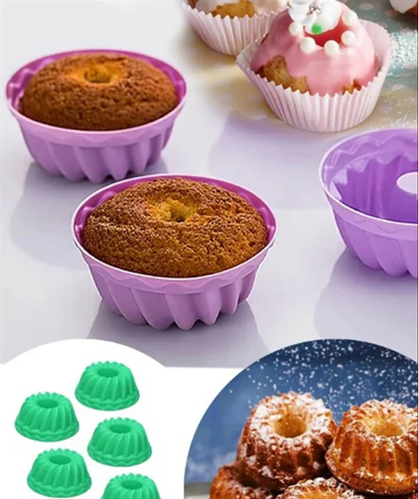 Muffin Kek Kalıbı  6 Adet