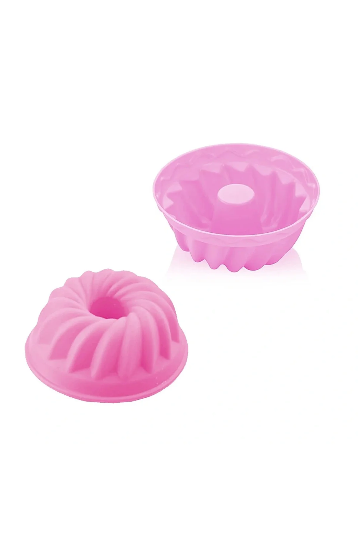 Muffin Kek Kalıbı Silikon 6 Adet - Görsel 4