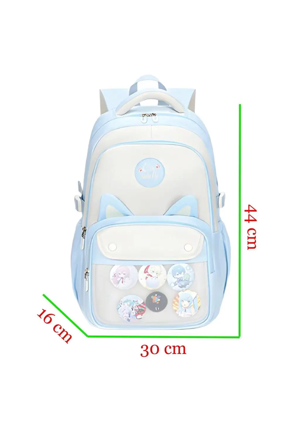 MUGGLE MU-1803 KOLEJ SIRT ÇANTASI MAVİ