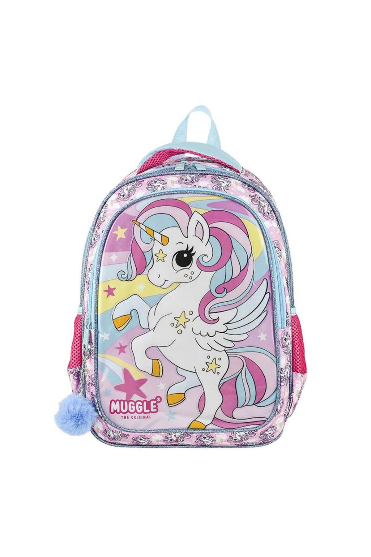 MUGGLE MU-9053 UNİCORN KOLEKSİYONU İLKOKUL ÇANTASI