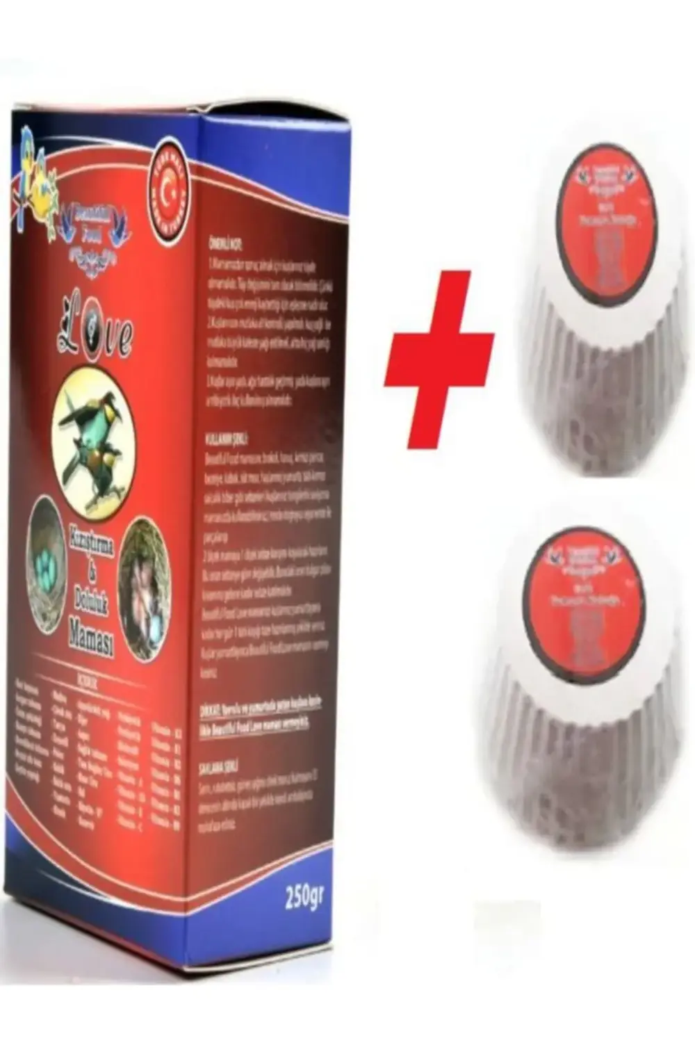 Muhabbet Kuşları Ve Tropikal Kuşlar Için Kızıştırma & Dölülük Mam