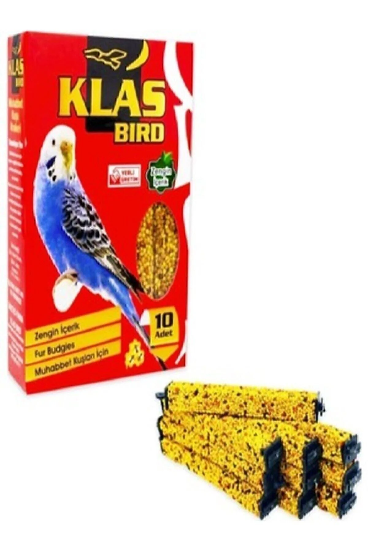 Muhabbet Kuşu Ballı Kraker - 10'lu Paket