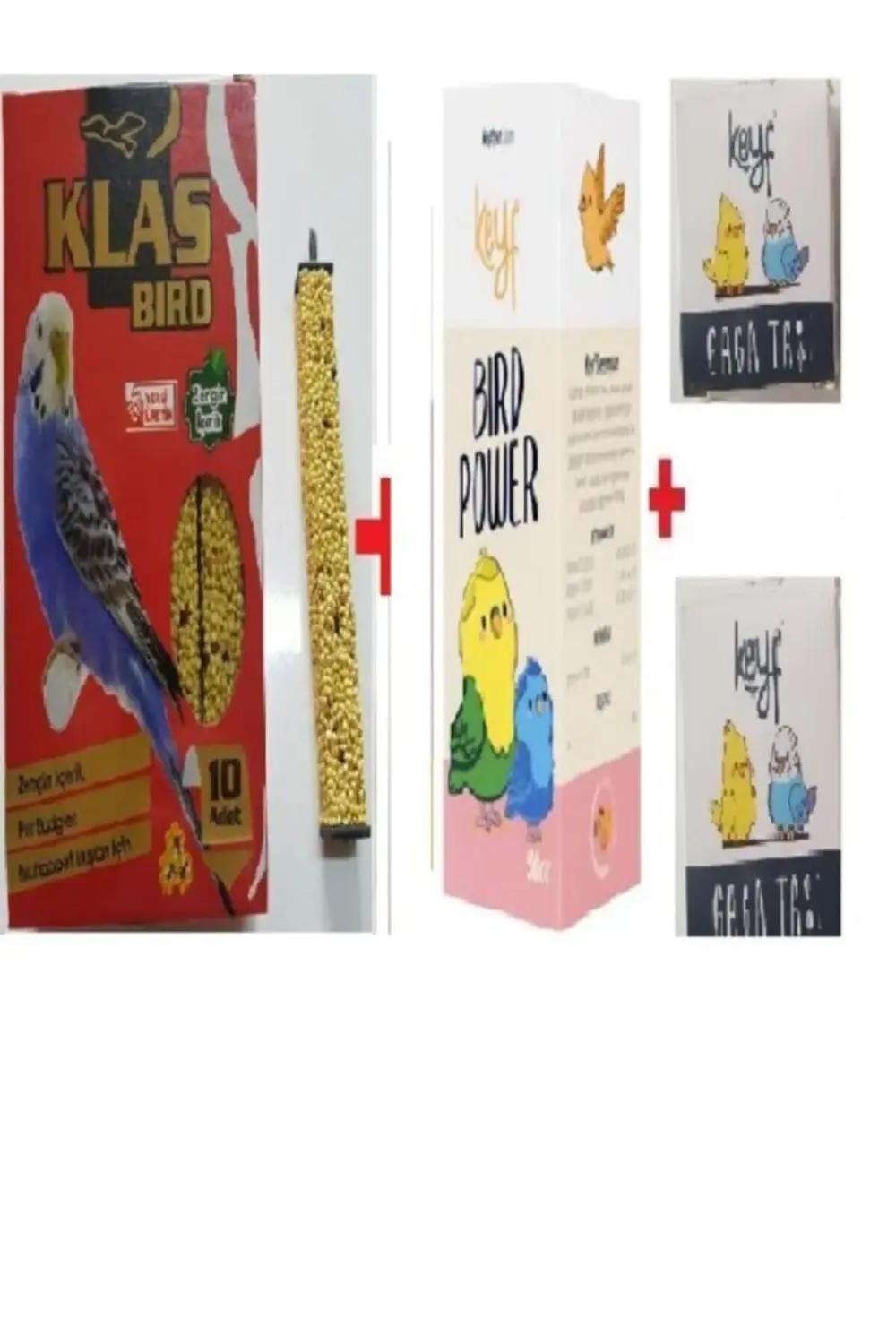 Muhabbet Kuşu Ballı Kraker 10 Lu +muhabbet Kuşu Vitamin (kızıştır