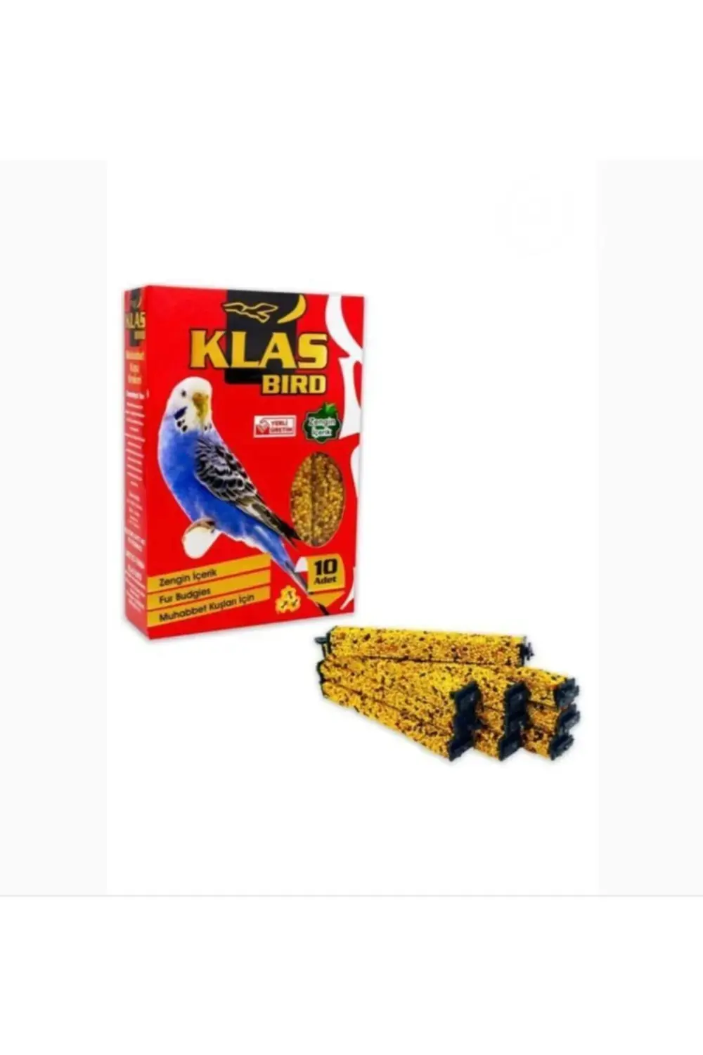 Muhabbet Kuşu Ballı Kraker - 10'lu Paket