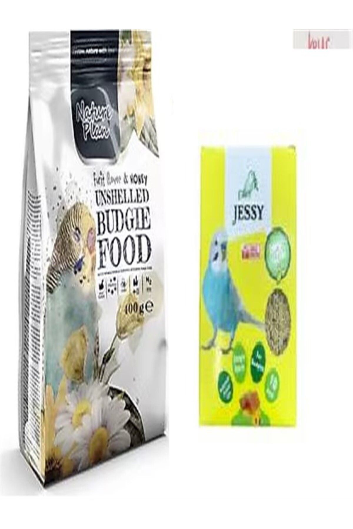 Natura Muhabbet Kuşu Yemi 1 Kg Ve Kuşlarınız İçin Ballık Kraker