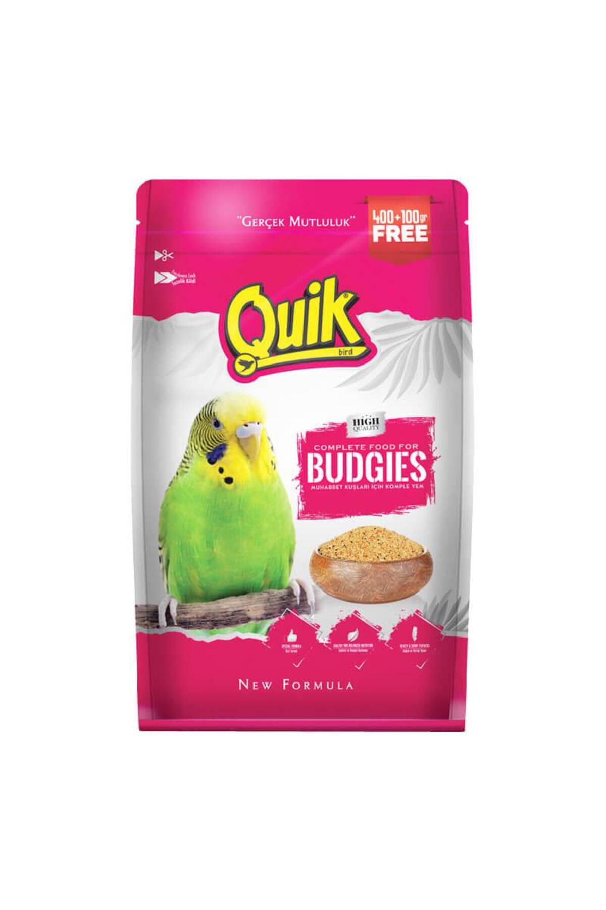 Muhabbet Kuşu Yemi 500 gr %25 Bedava 400 100 gr