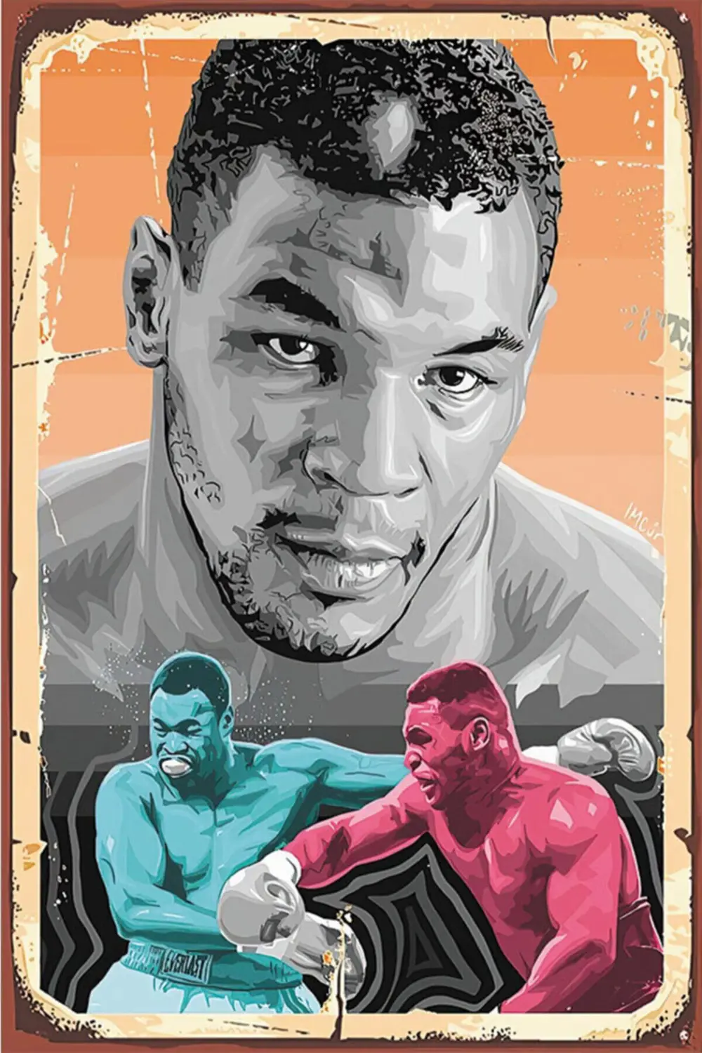 Muhammed Ali Retro Ahşap Poster 002 Fiyatı, Yorumları ve Özellikleri