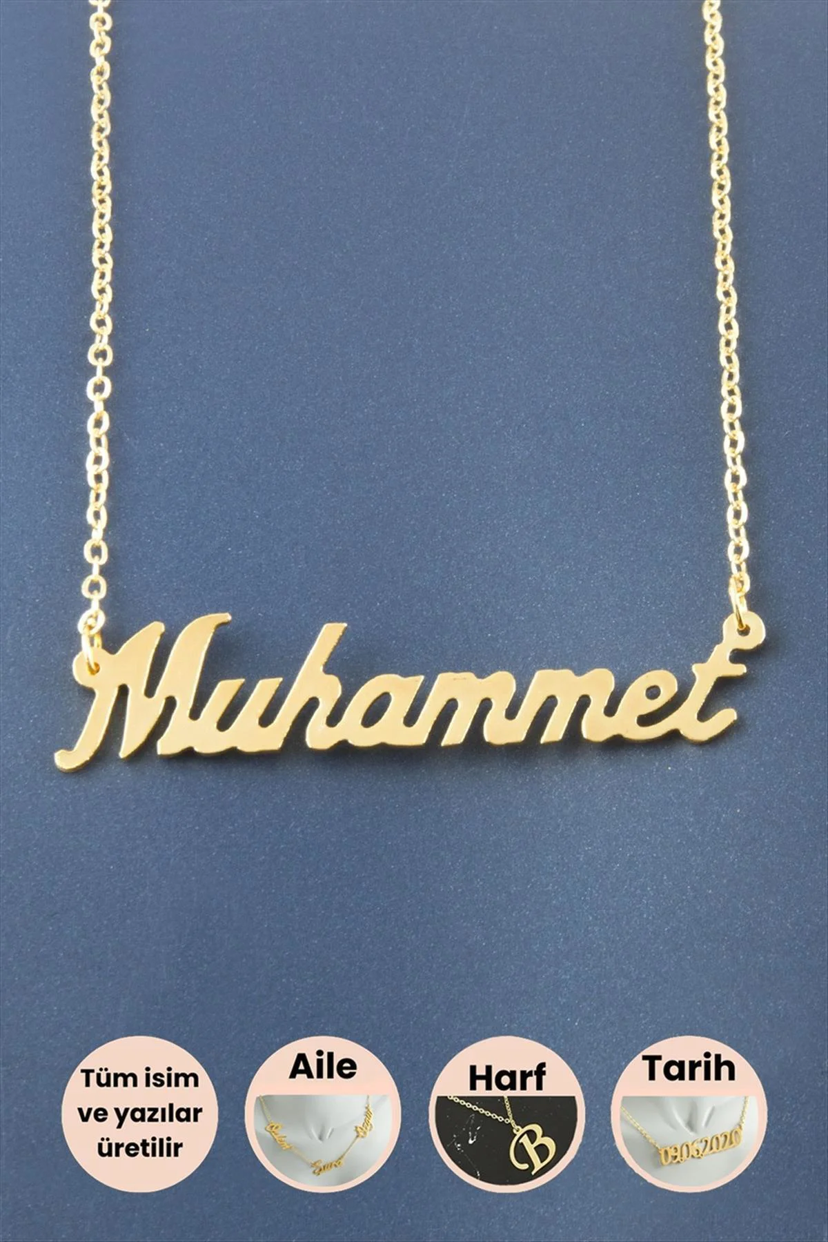 Muhammet İsimli Kolye