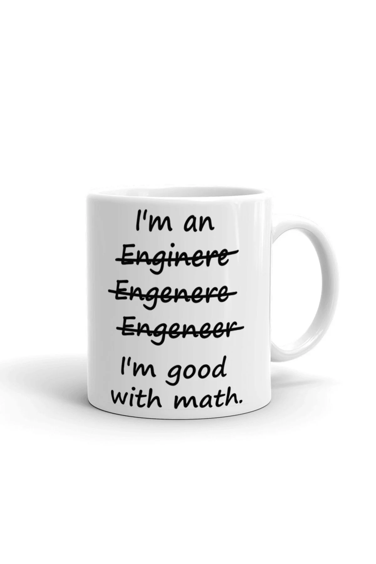 Mühendis Temalı Ithal Kupa Bardak