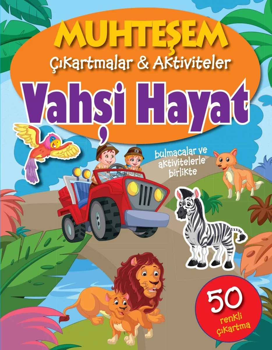Muhteşem Çıkartmalar ve Aktiviteler - Vahşi Hayat Muhteşem Çıkartmalar ve Aktiviteler - Vahşi Hayat