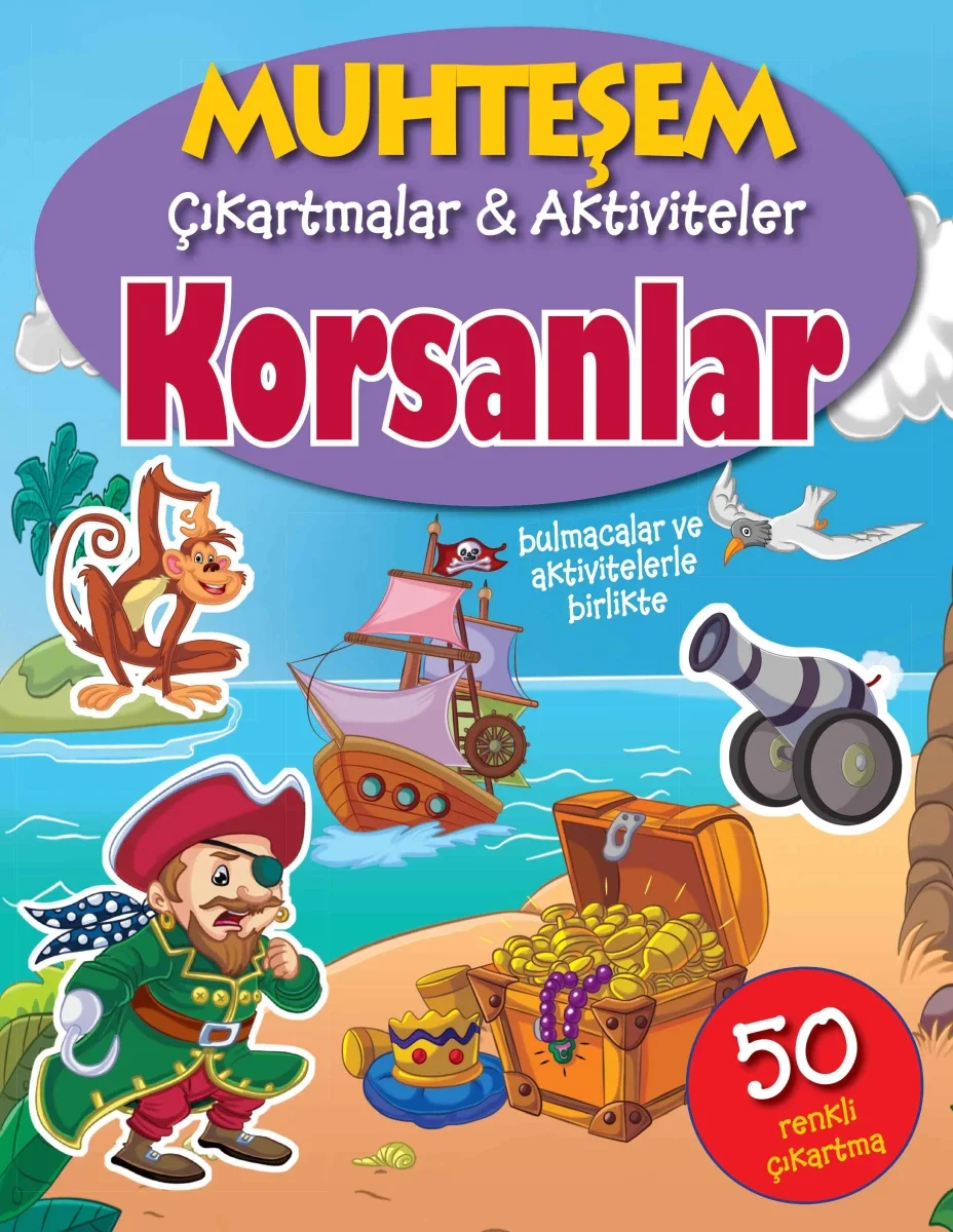 Muhteşem Çıkartmalar ve Aktiviteler - Korsanlar Muhteşem Çıkartmalar ve Aktiviteler - Korsanlar