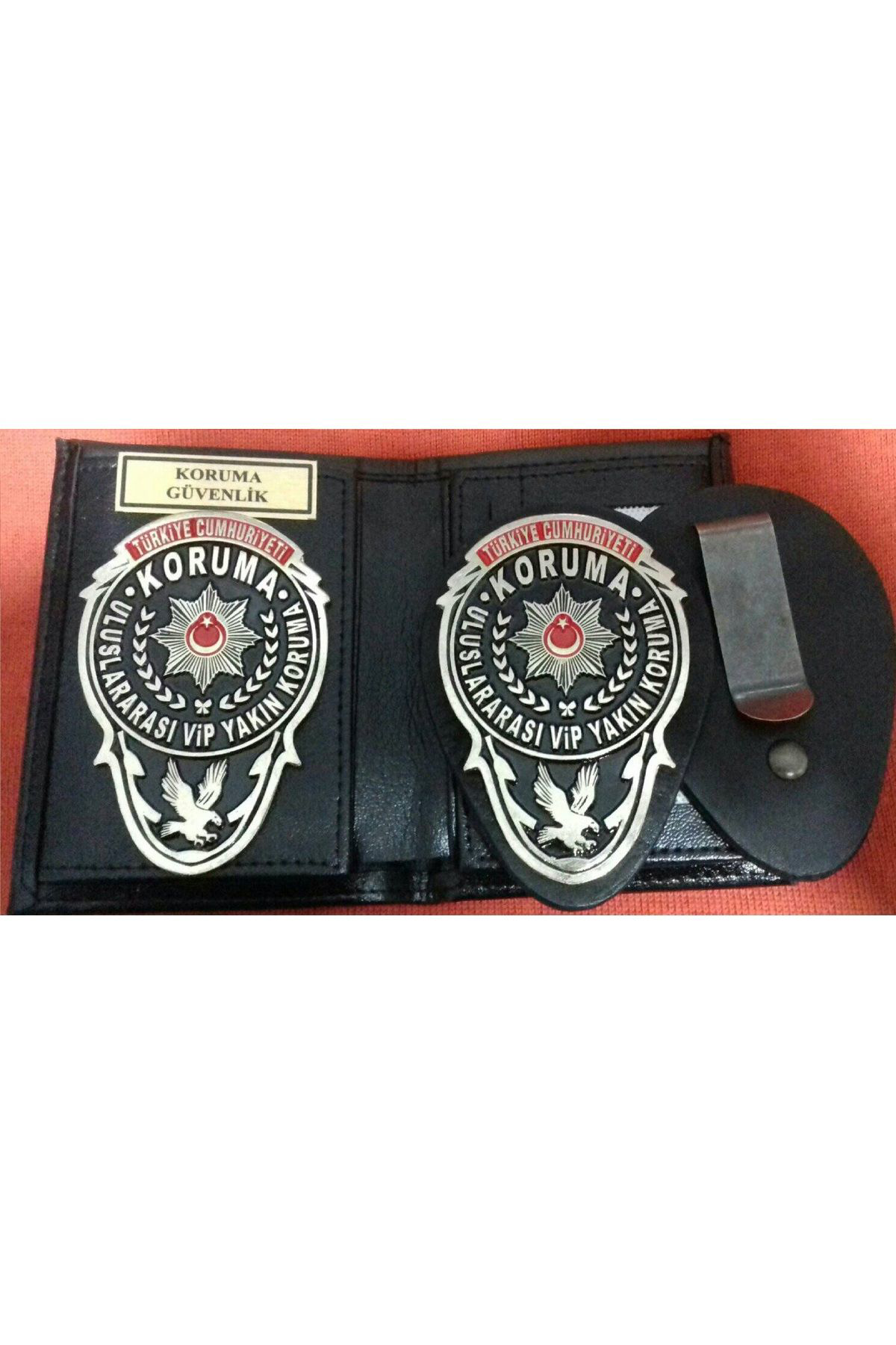 MUHTEŞEM SÜPER.YAKIN KORUMA ROZETLİ CÜZDANI ve KEMER ROZETİ SATIN