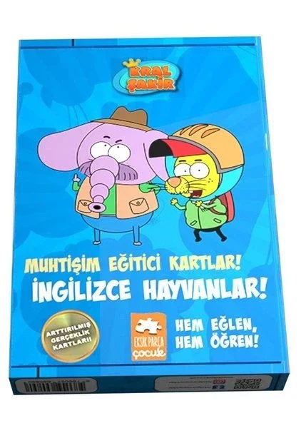 Muhtişim Eğitici Kartlar! - İngilizce Hayvanlar! Fiyatı, Yorumları ve Özellikleri