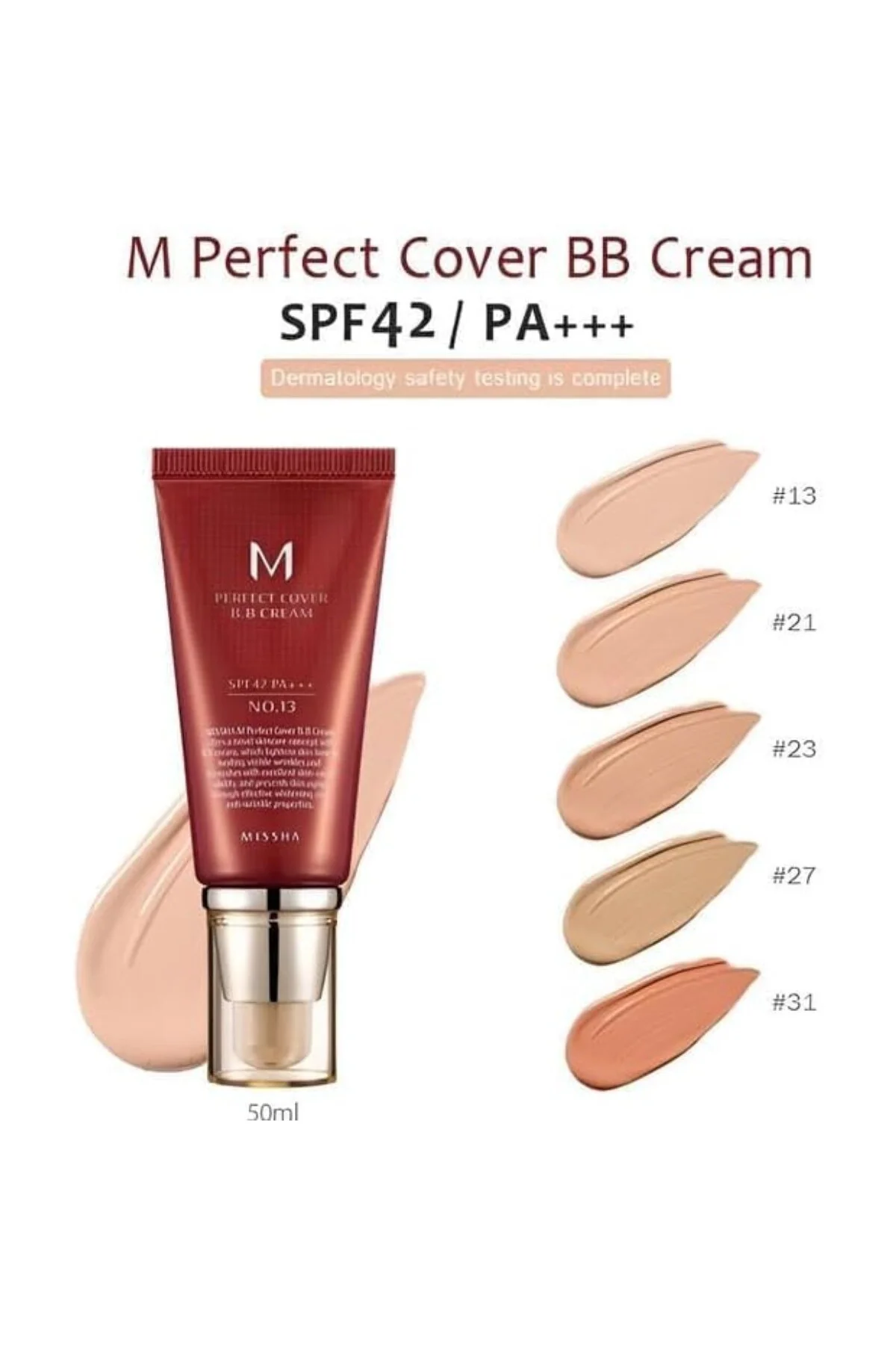Mükemmel Kapatıcılık Sunan Çok Fonksiyonlu M Perfect Cover BB Kre