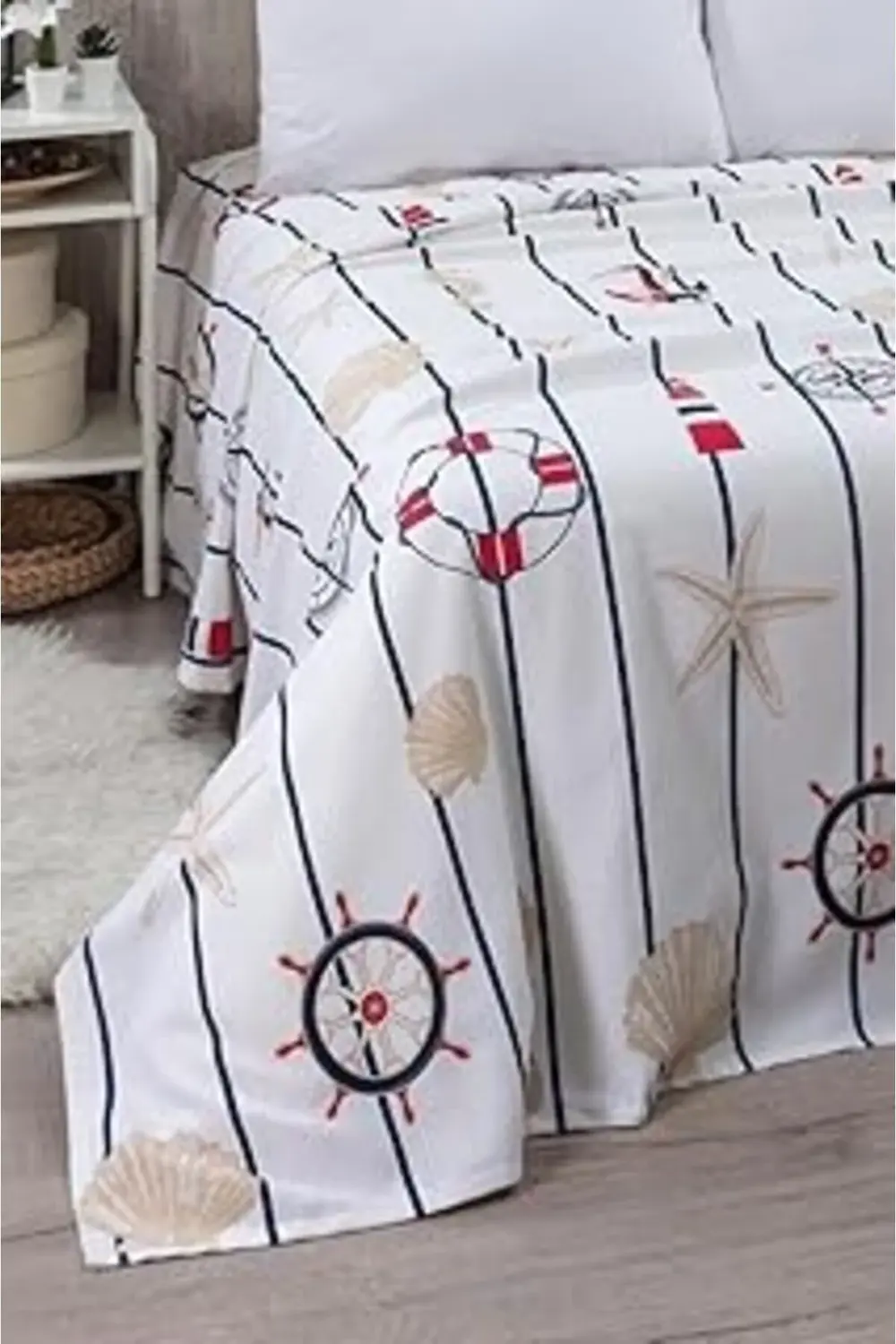 Mulberry Battal Boy Deseli Pike 240X260 Cm Mavi