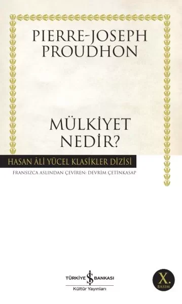 Mülkiyet Nedir - Hasan Ali Yücel Klasikleri