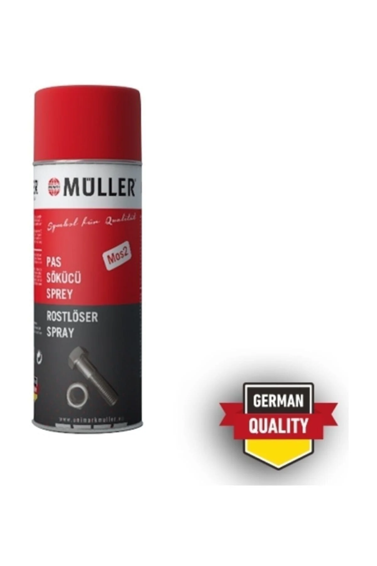 Müller Mos 2 Katkılı Pas Sökücü Sprey 200ml (ÜSTÜN ALMAN KALİTESİ